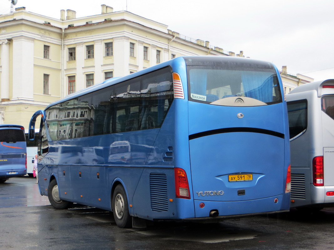 Санкт-Петербург, Yutong ZK6129H № АУ 591 78