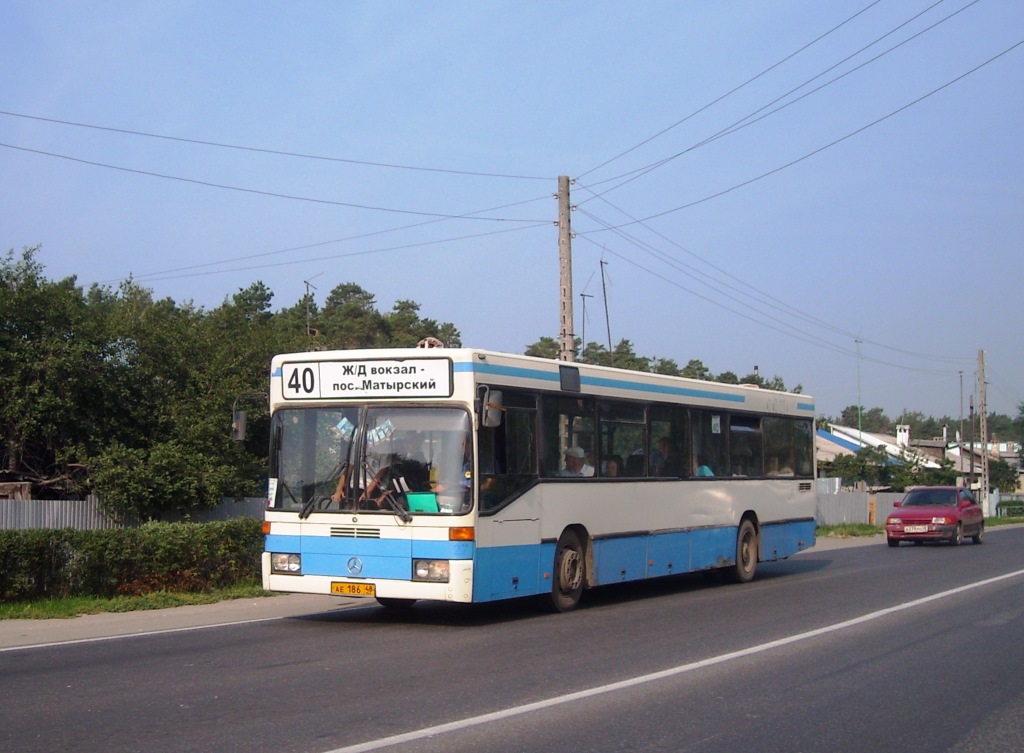 Липецкая область, Mercedes-Benz O405N № АЕ 186 48