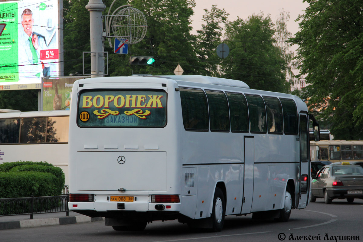 Воронежская область, Mercedes-Benz O303-15RHD № АА 008 36