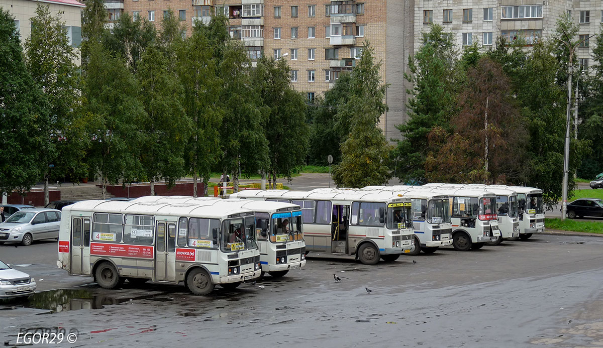 Архангельская область, ПАЗ-32054 № Н 838 УН 29; Архангельская область — Автовокзалы, автостанции, конечные остановки