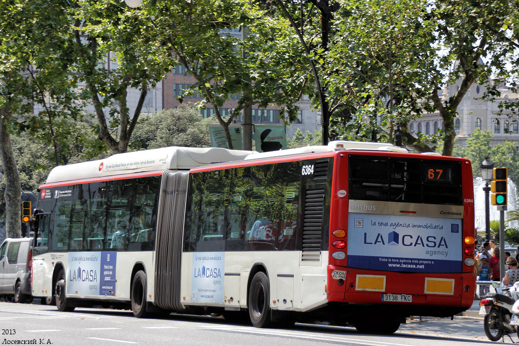 Испания, Castrosua CS.40 City Versus GNC 18 № 6364