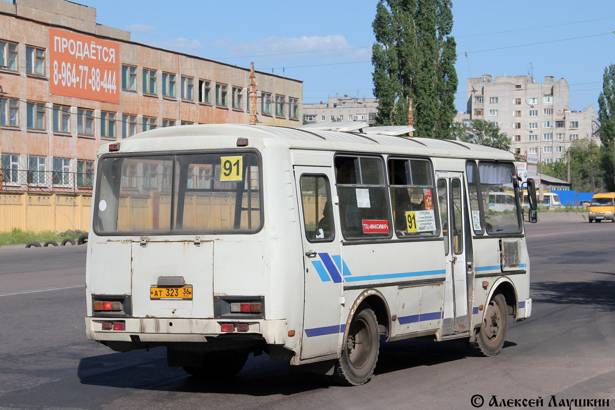 Воронежская область, ПАЗ-32053 № АТ 323 36