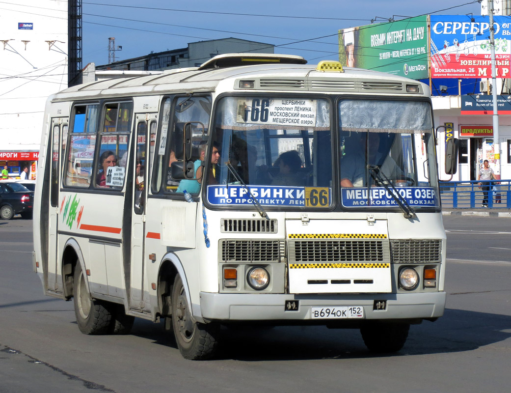 Нижегородская область, ПАЗ-32054 № В 694 ОК 152