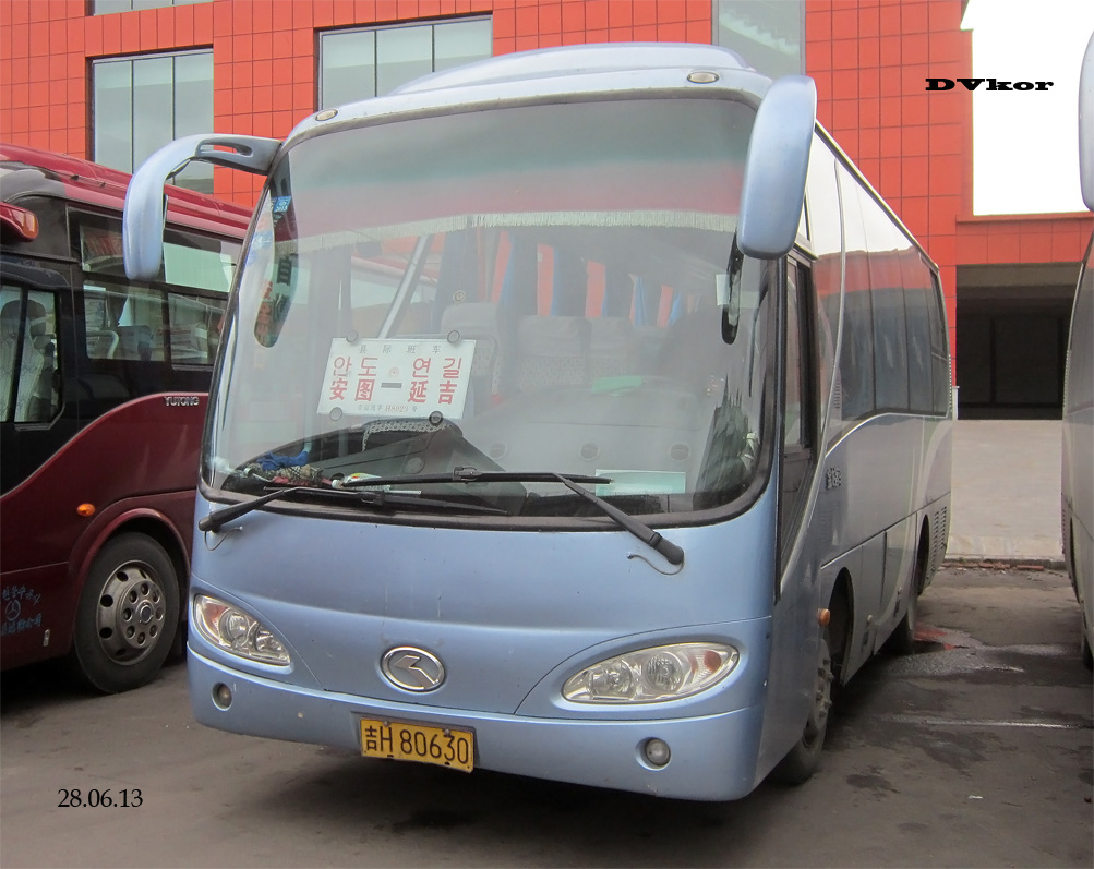 Китай, King Long XMQ6770E1 № 吉H 80630