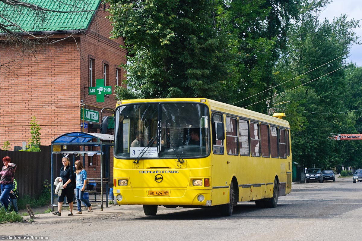 Тверская область, ЛиАЗ-5256.35 № АК 424 69