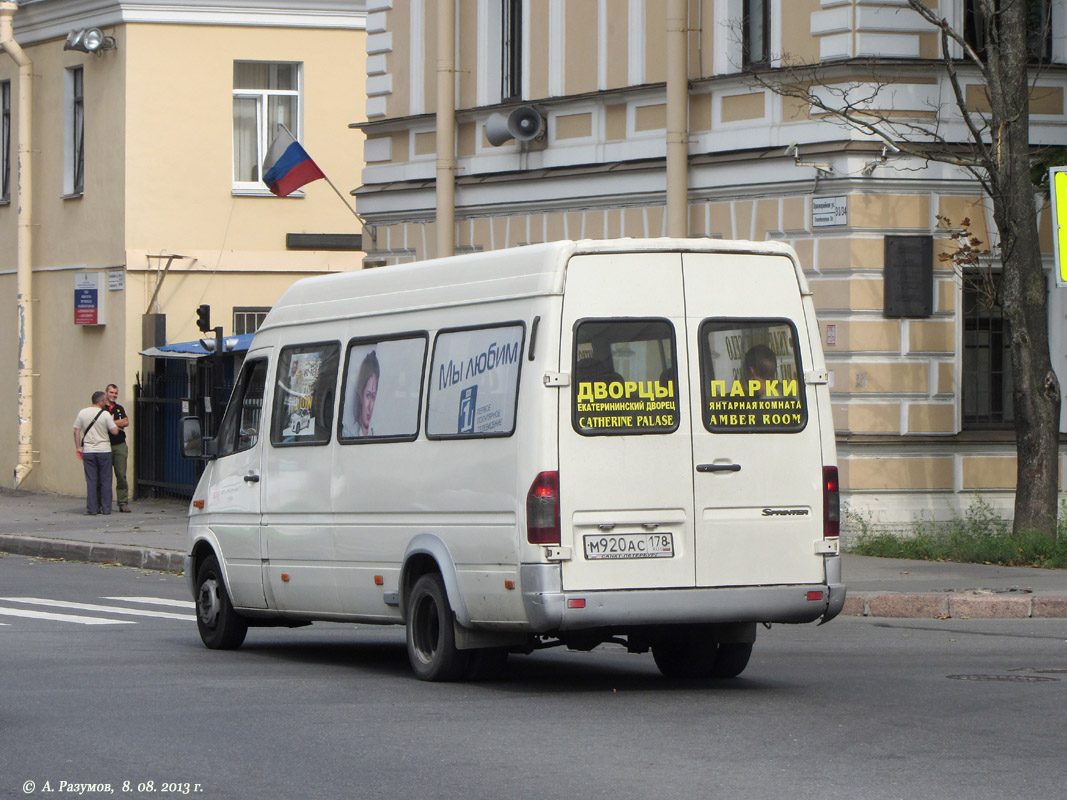 Санкт-Петербург, Mercedes-Benz Sprinter W904 408CDI № М 920 АС 178