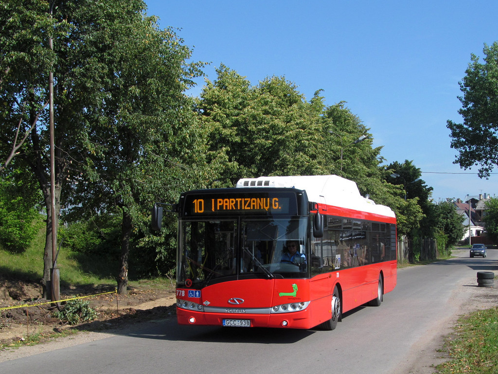 Литва, Solaris Urbino III 12 CNG № 778