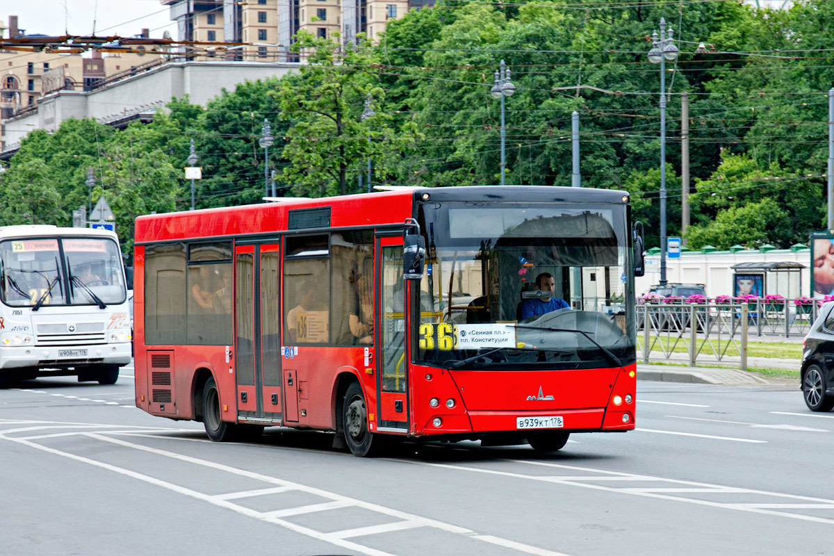 Санкт-Петербург, МАЗ-206.067 № В 939 КТ 178