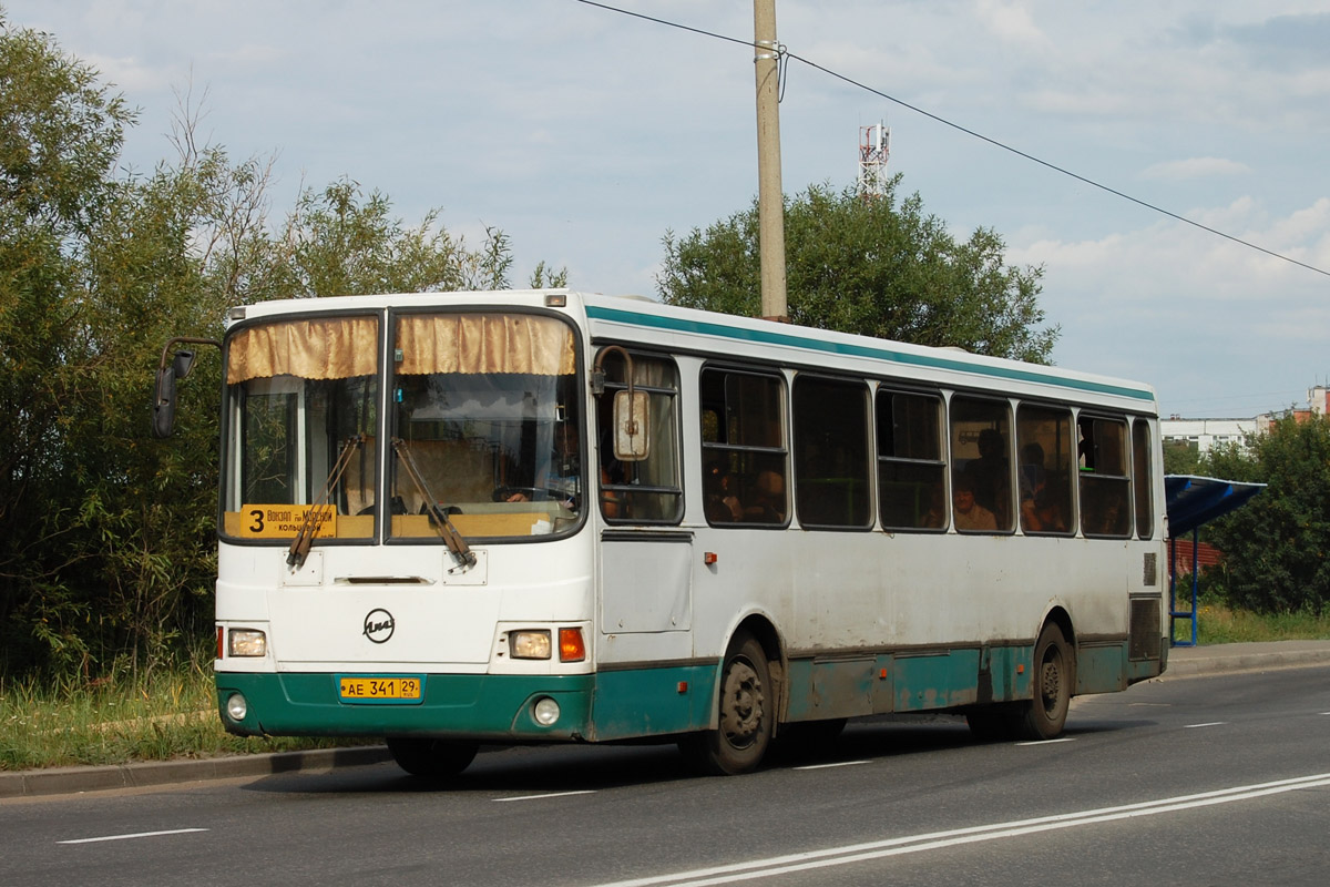 Архангельская область, ЛиАЗ-5256.25 № АЕ 341 29