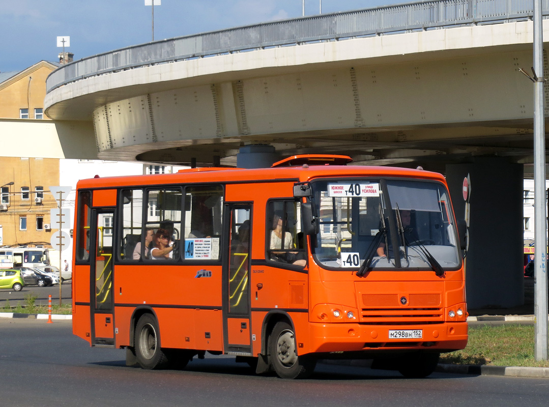 Nizhegorodskaya region, PAZ-320402-05 č. М 298 ВН 152