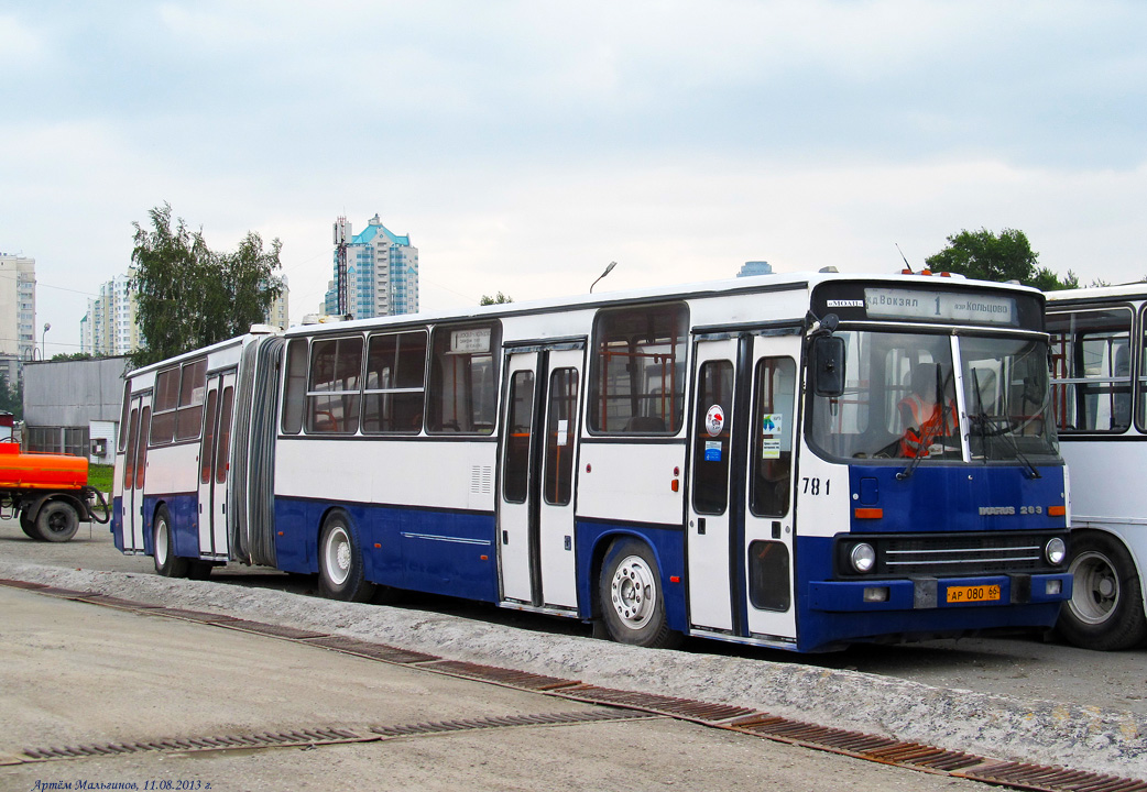 Свердловская область, Ikarus 283.10 № 781