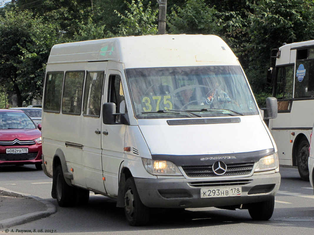 Санкт-Петербург, Mercedes-Benz Sprinter W904 408CDI № К 293 НВ 178