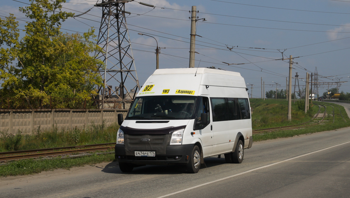 Челябинская область, Нижегородец-222709  (Ford Transit) № Е 474 РЕ 174