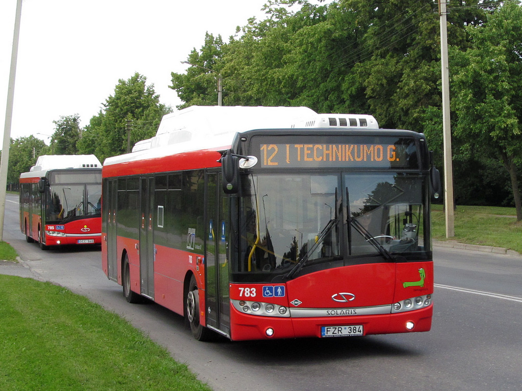 Литва, Solaris Urbino III 12 CNG № 783