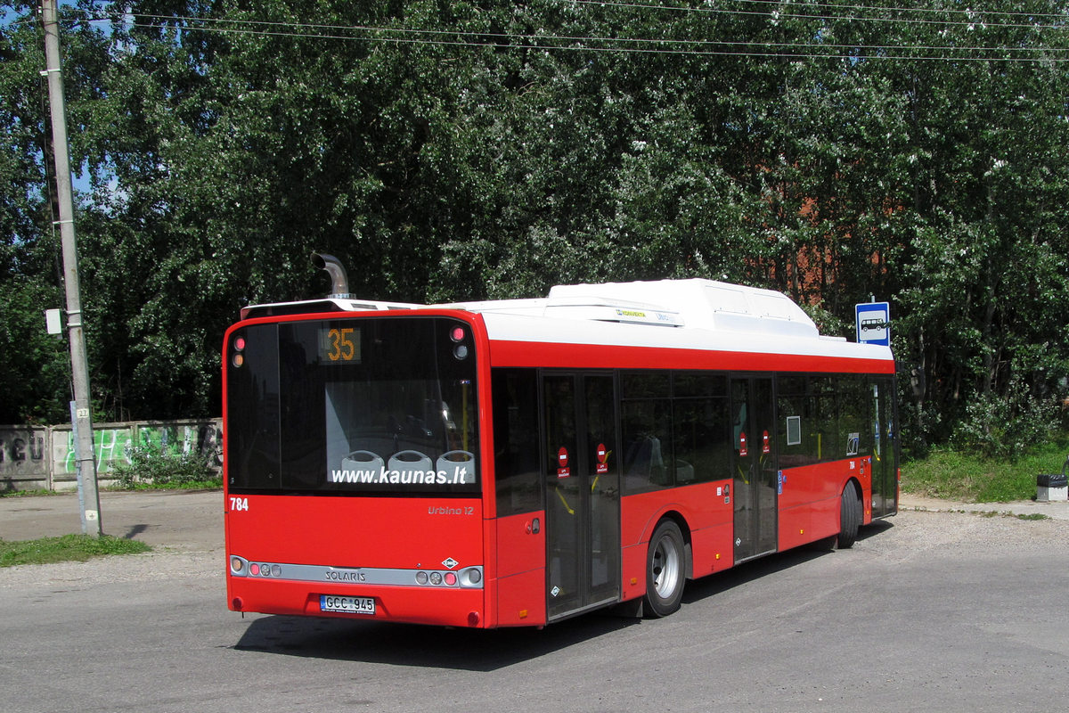 Λιθουανία, Solaris Urbino III 12 CNG # 784