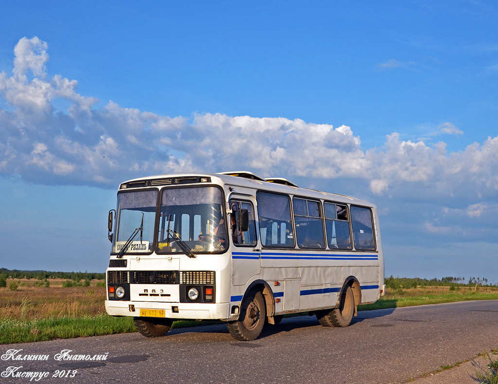 Рязанская область, ПАЗ-32054 № АЕ 473 62