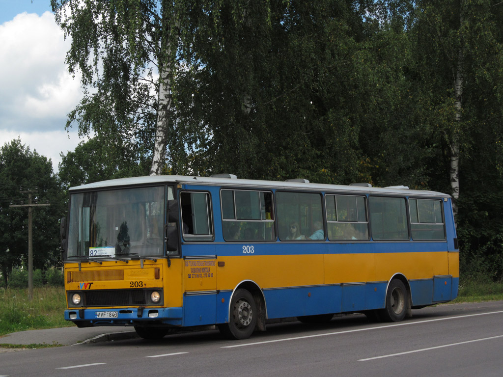 Литва, Karosa B832.1662 № 203