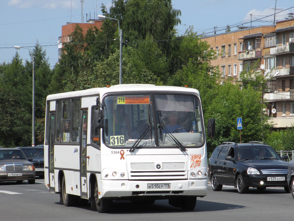 Ленинградская область, ПАЗ-320402-03 № 5364