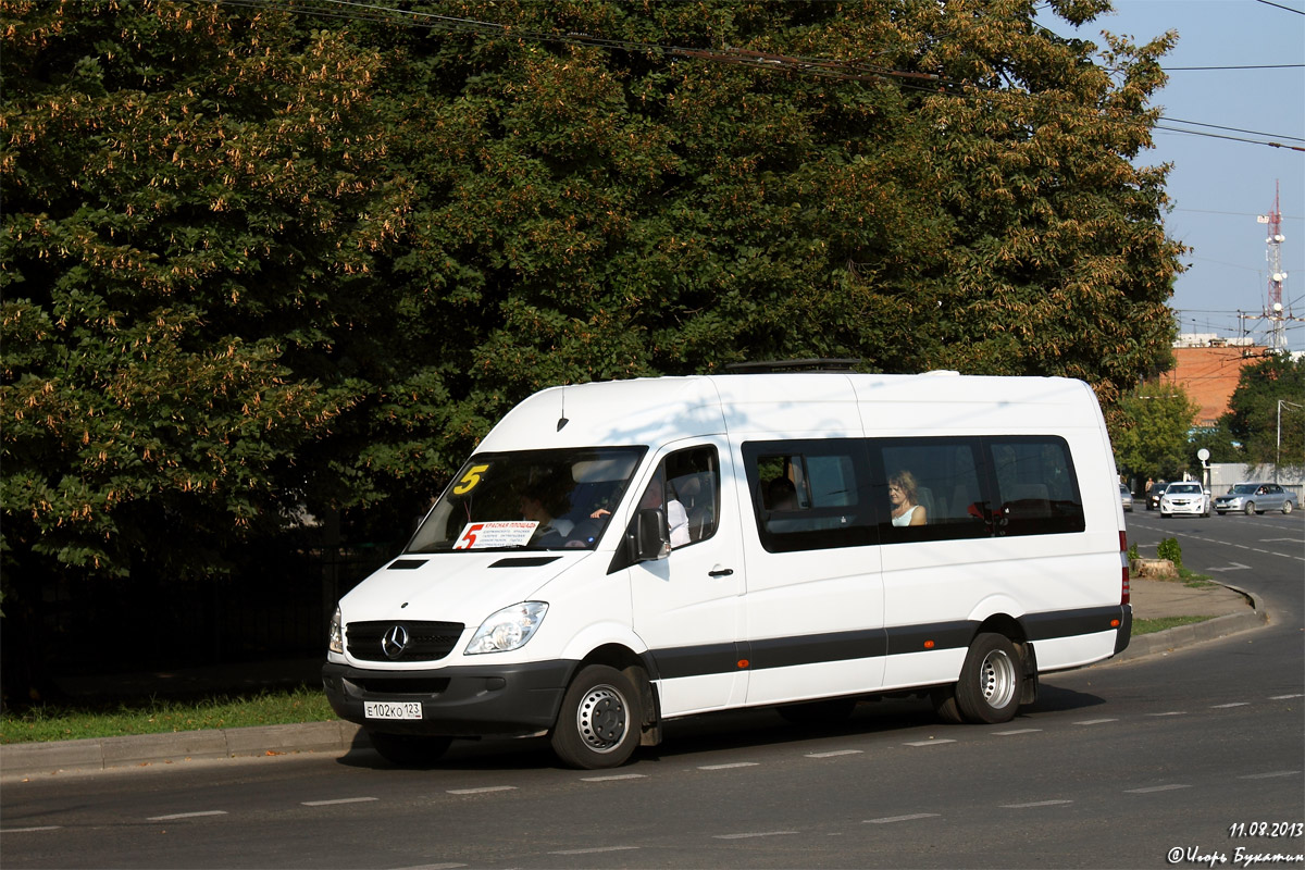 Краснодарский край, Луидор-22360C (MB Sprinter) № Е 102 КО 123