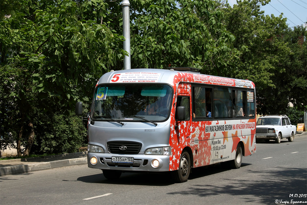 Краснодарский край, Hyundai County LWB C11 (ТагАЗ) № О 335 АР 123