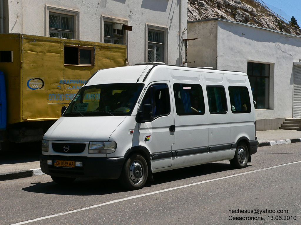 Севастополь, Opel Movano № CH 0539 AA — Фото — Автобусный транспорт