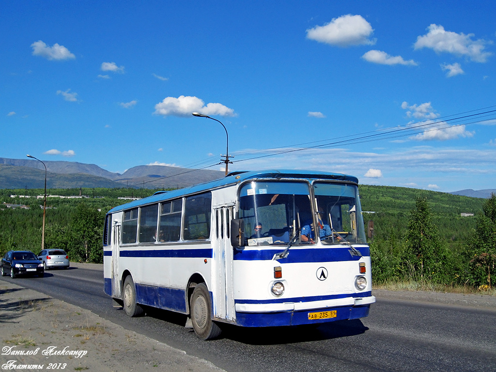 Мурманская область, ЛАЗ-695Н № АВ 235 51