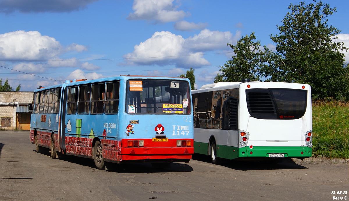 Вологодская область, Ikarus 280.33 № 122