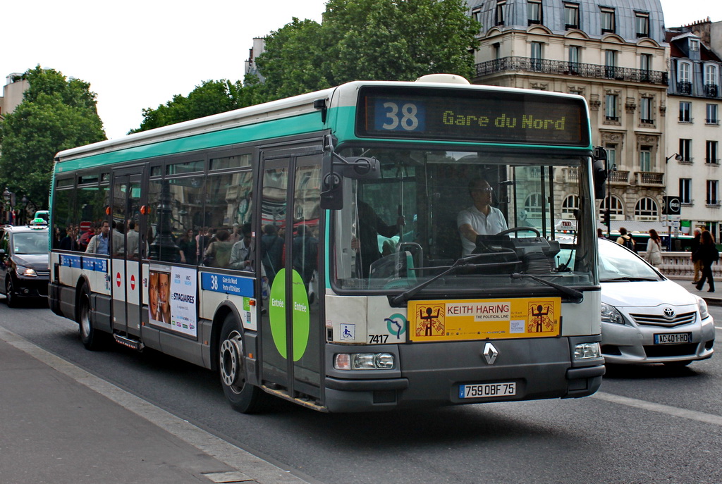 Франция, Renault Agora S № 7417