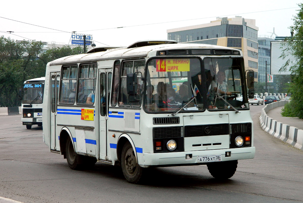 Иркутская область, ПАЗ-32051 № А 776 ХТ 38