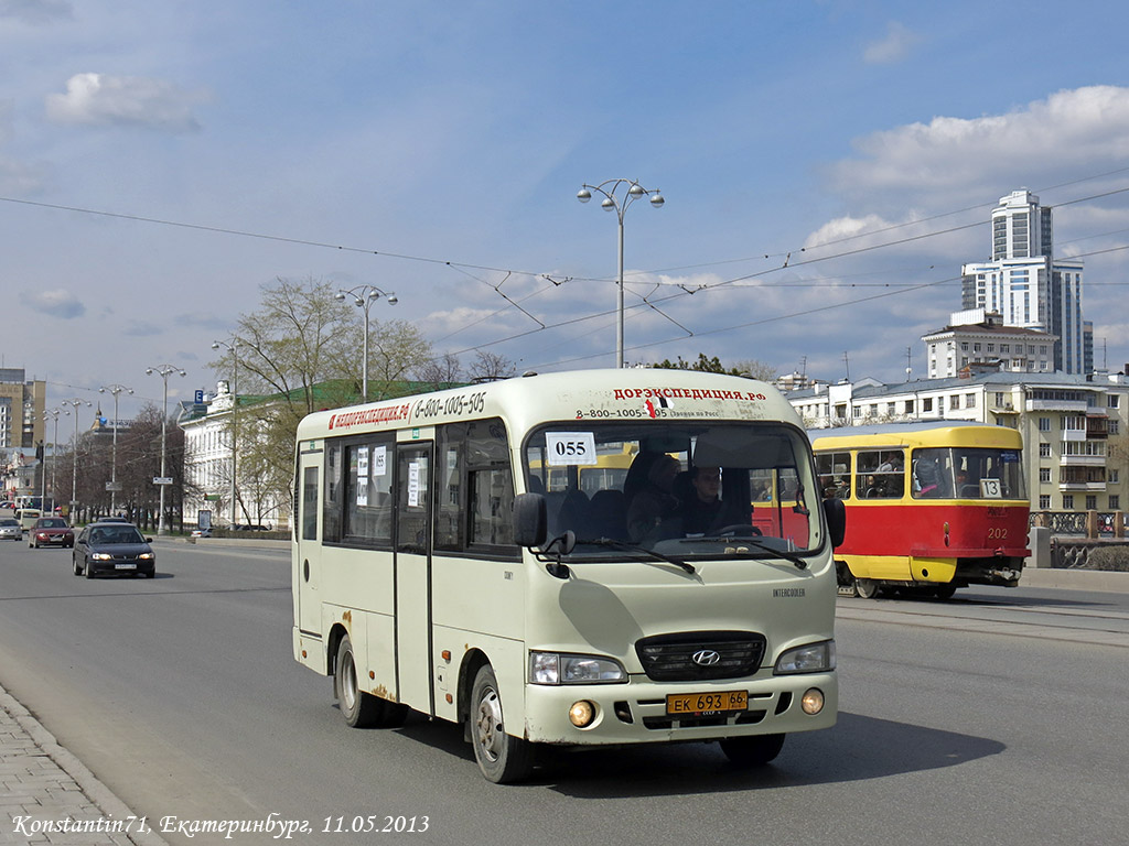 Свердловская область, Hyundai County SWB (РЗГА) № ЕК 693 66