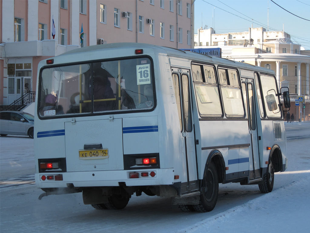 Саха (Якутия), ПАЗ-32054 № КЕ 040 14