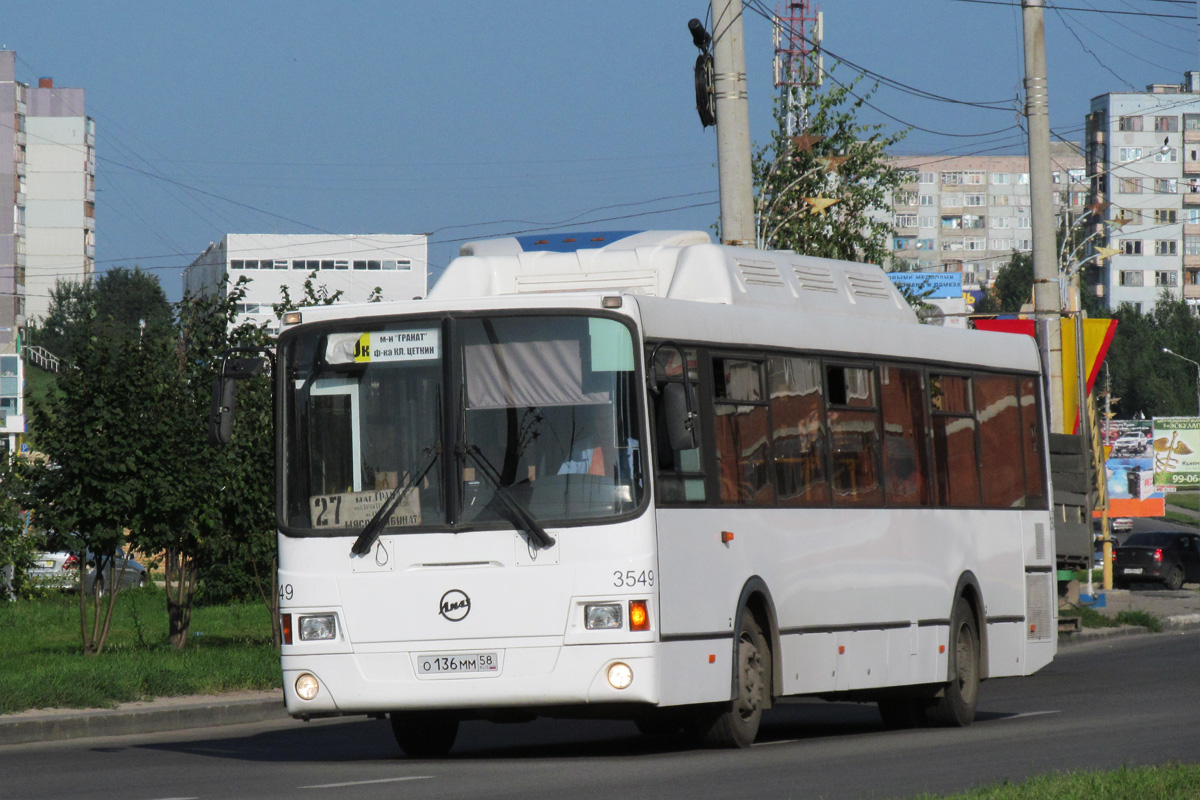 Пензенская область, ЛиАЗ-5256.57 № 3549