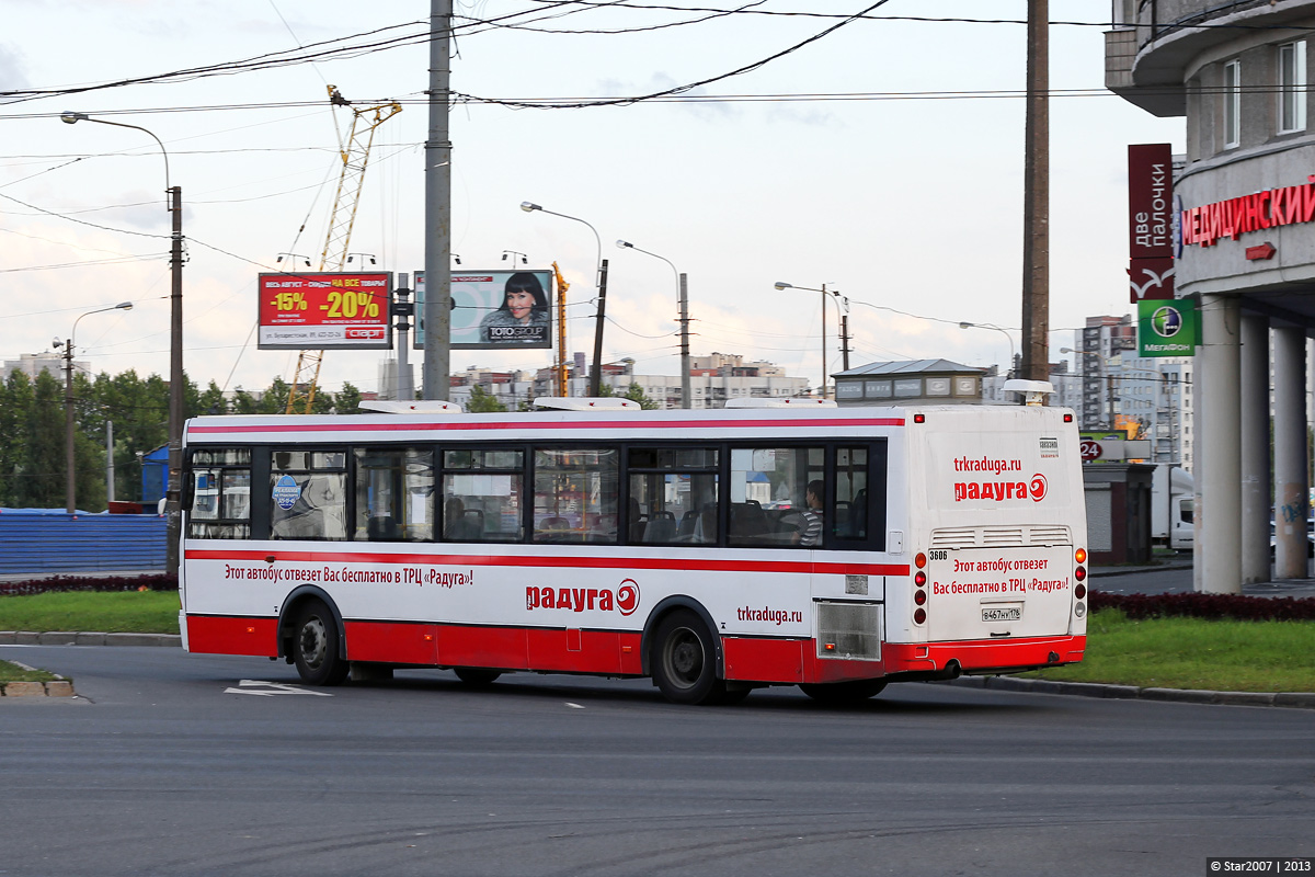 Санкт-Петербург, ЛиАЗ-5293.53 № 3606