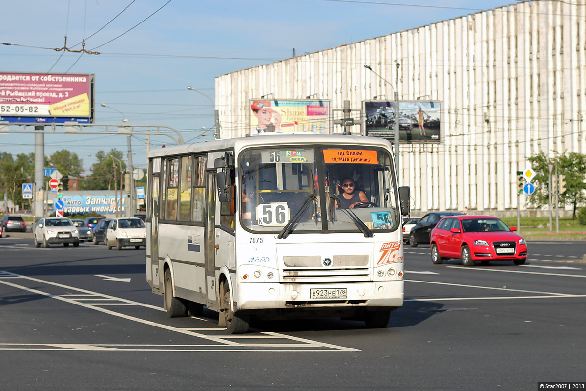 Санкт-Петербург, ПАЗ-320412-05 № 7875