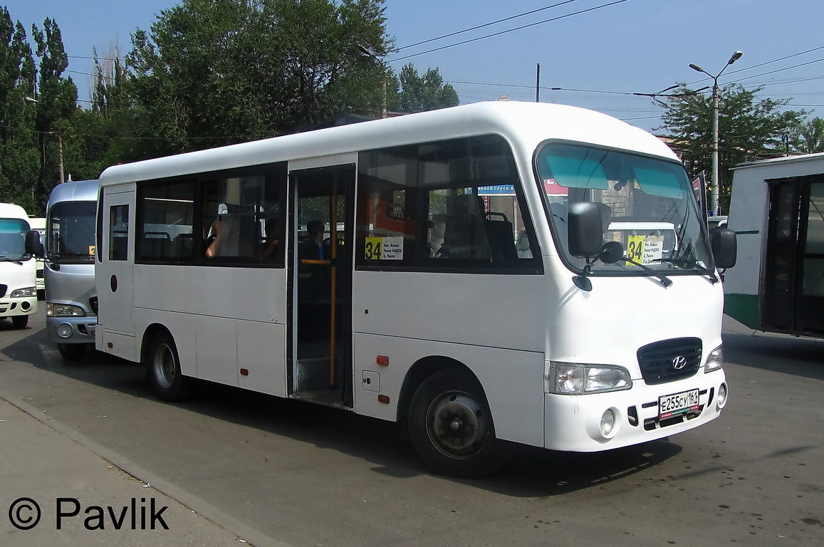 Ростовская область, Hyundai County LWB C09 (ТагАЗ) № Е 255 СУ 161