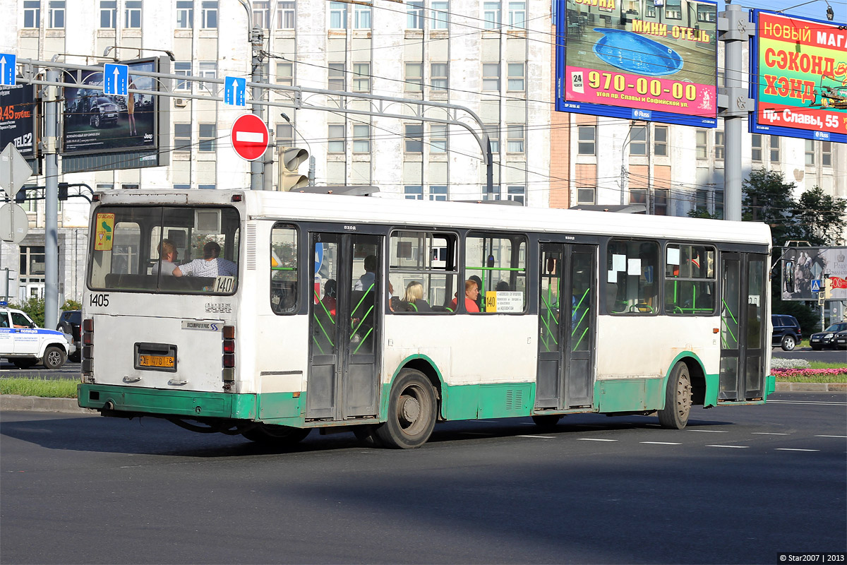 Санкт-Петербург, ЛиАЗ-5256.25 № 1405