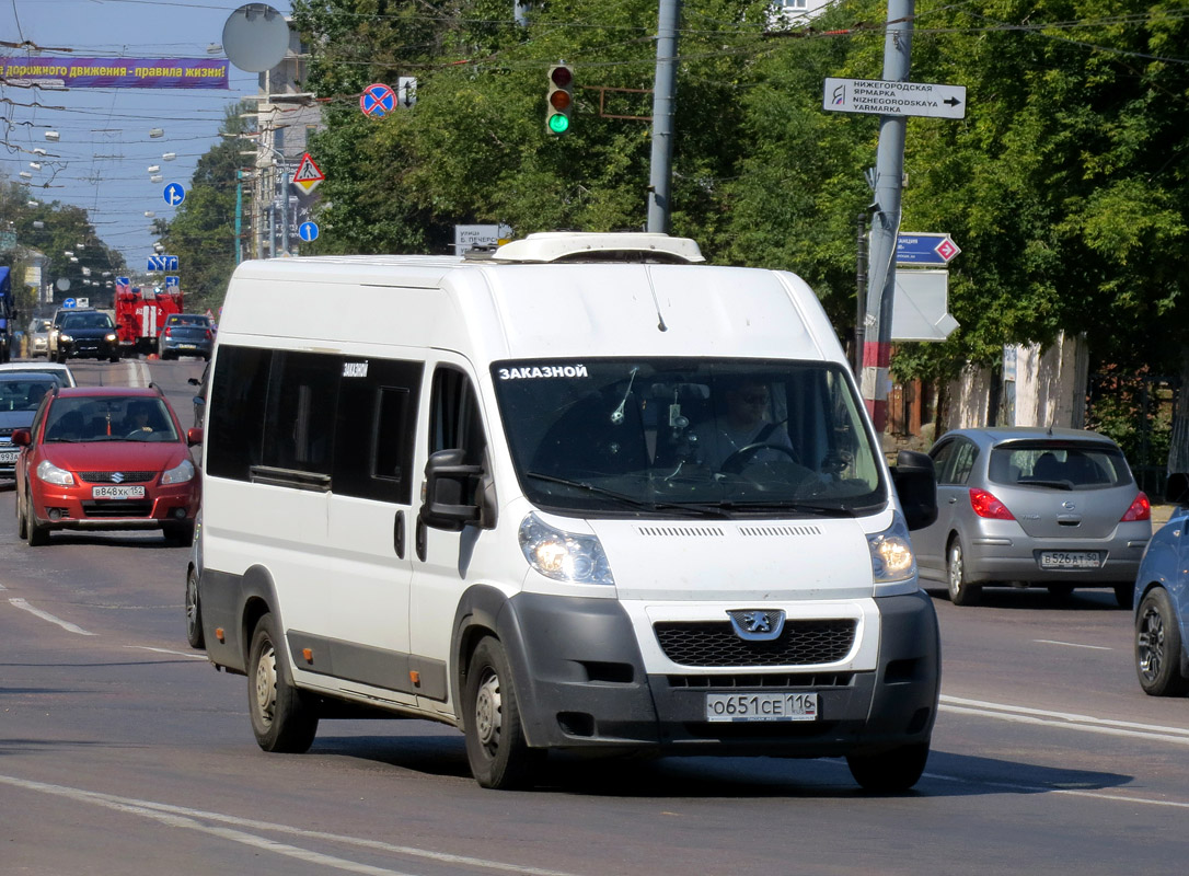 Татарстан, Нижегородец-2227SK (Peugeot Boxer) № О 651 СЕ 116