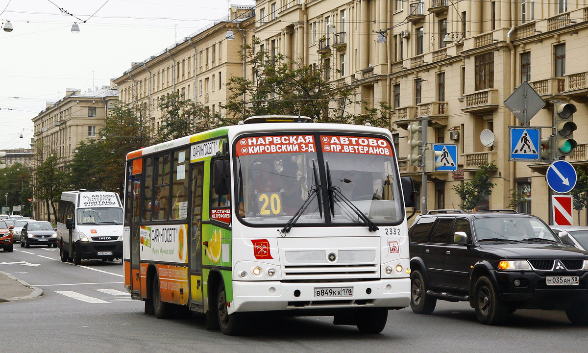 Санкт-Петербург, ПАЗ-320402-05 № n332