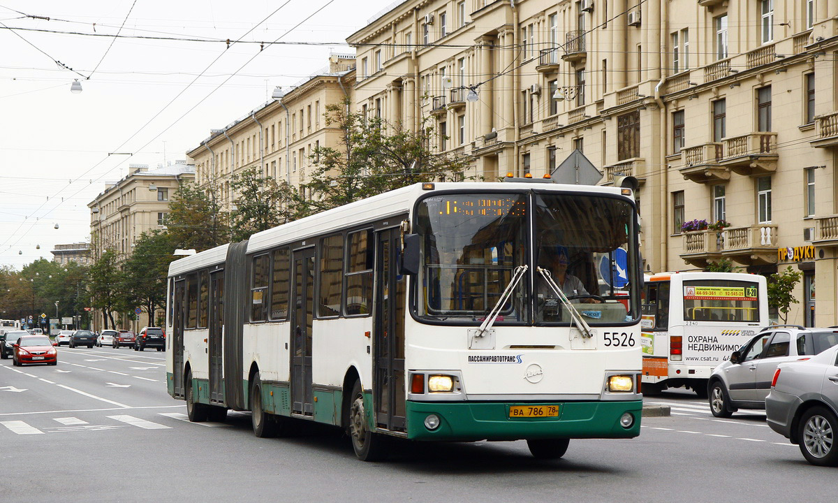 Санкт-Петербург, ЛиАЗ-6212.01 № 5526