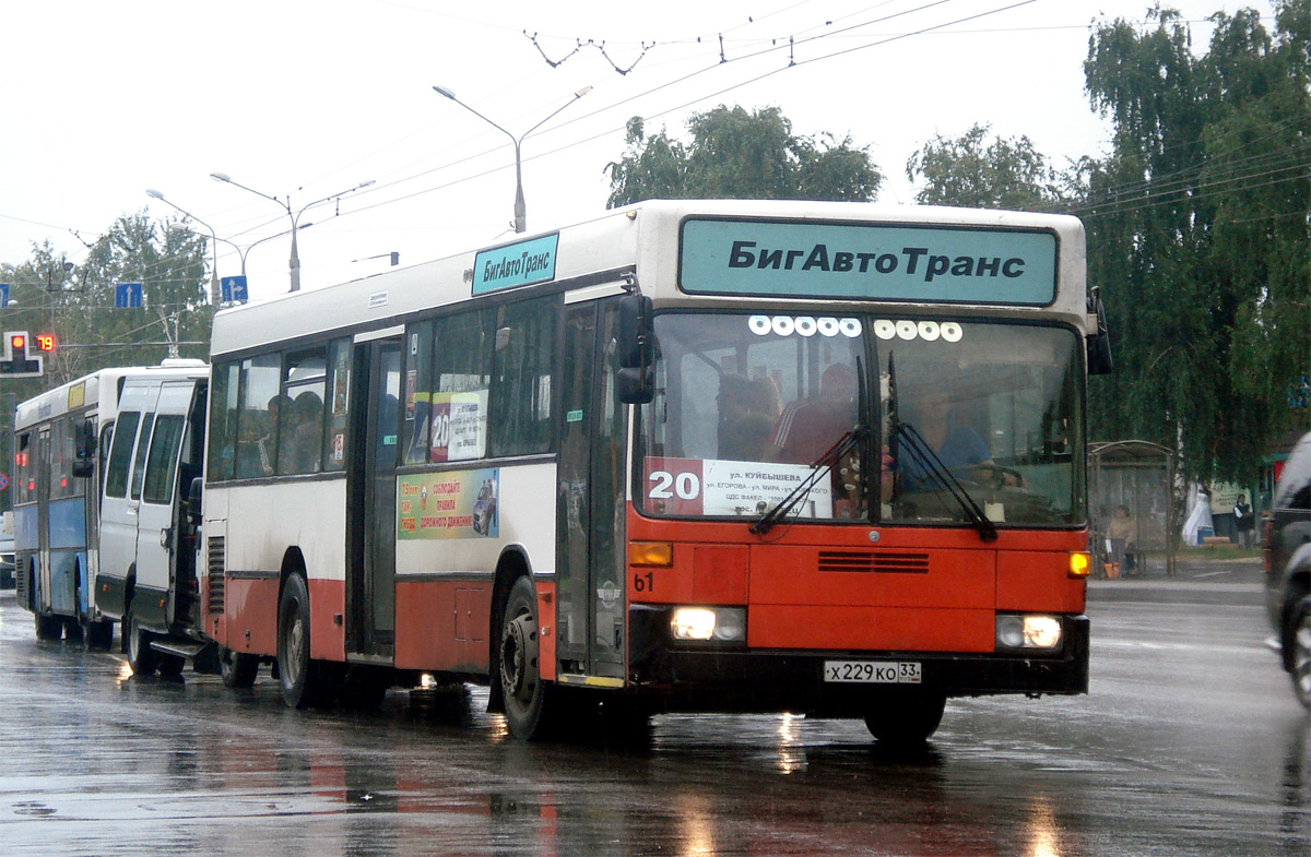 Vladimir region, Mercedes-Benz O405N Nr. Х 229 КО 33