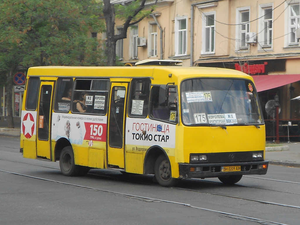 Одесская область, Богдан А091 № BH 0209 AA