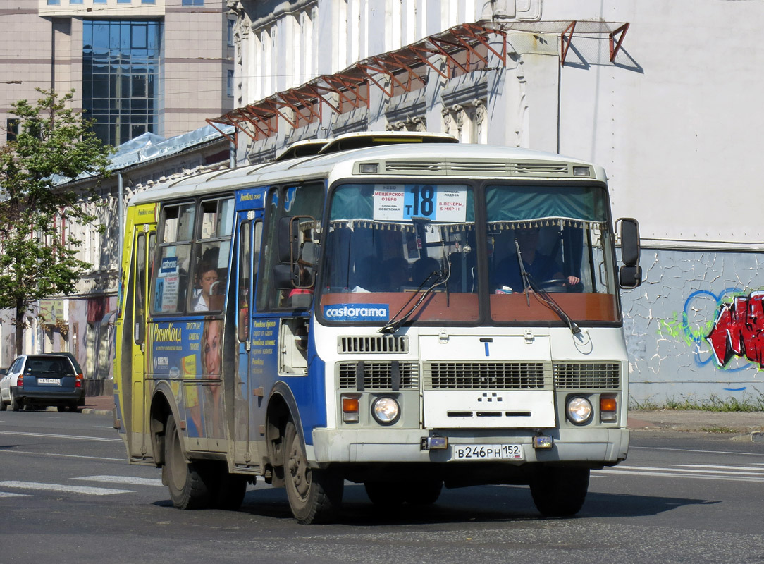 Нижегородская область, ПАЗ-32054 № В 246 РН 152