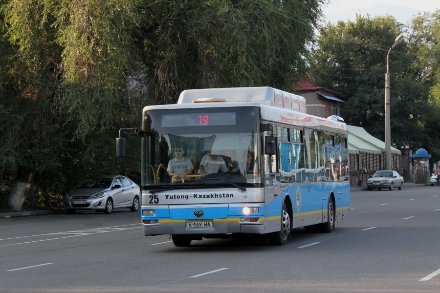 Алматы, Yutong ZK6120HGM № 25