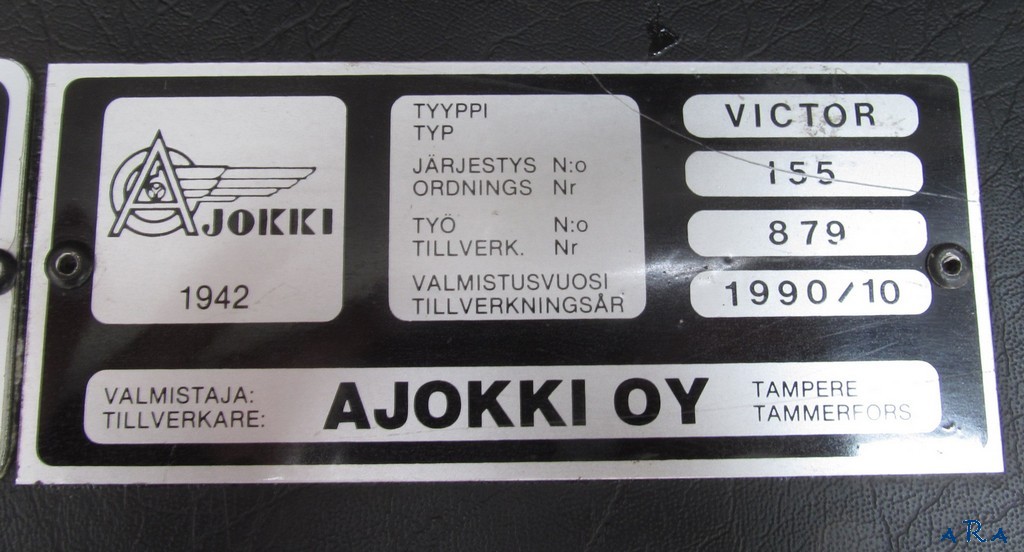 Latvia, Ajokki Victor № 813