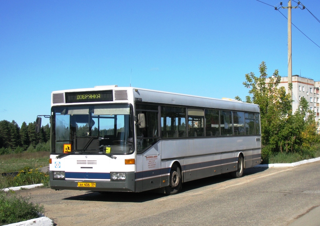 Permi határterület, Mercedes-Benz O407 sz.: АК 406 59