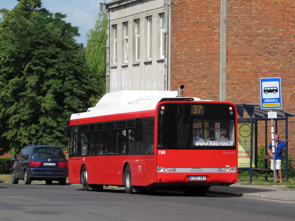 Литва, Solaris Urbino III 12 CNG № 780