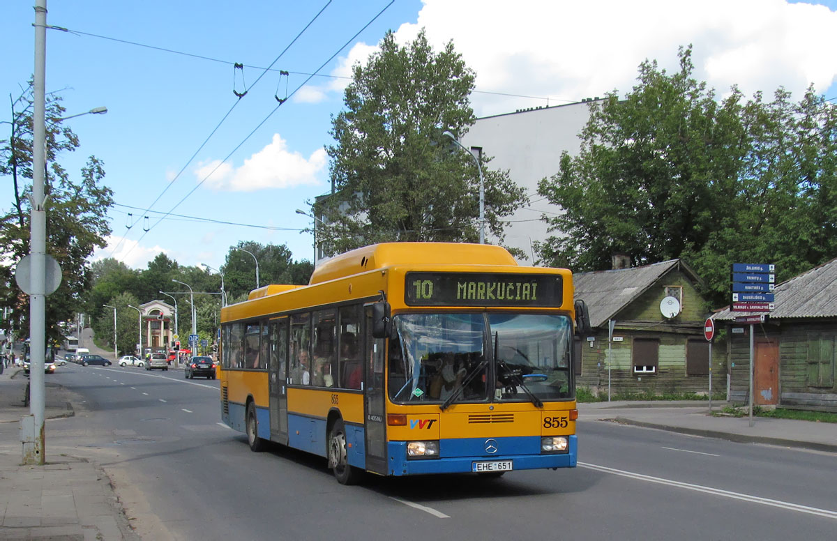 Літва, Mercedes-Benz O405N2Ü CNG № 855