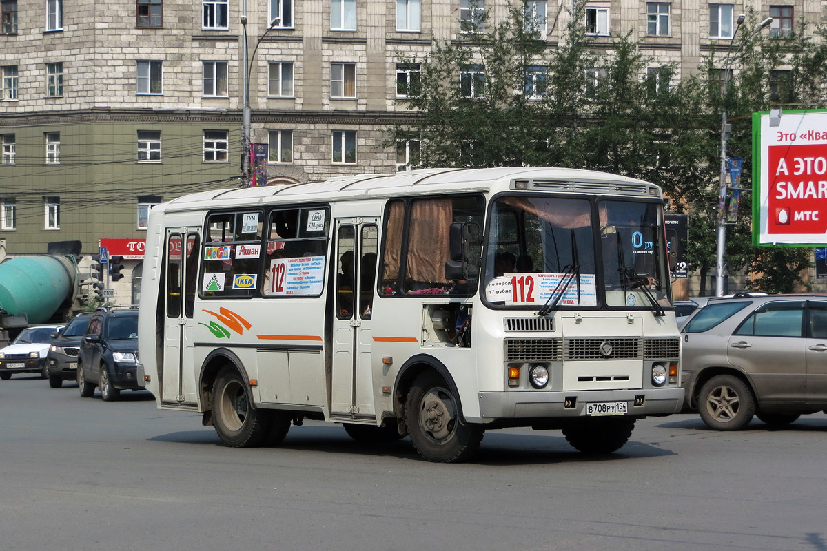 Новосибирская область, ПАЗ-32054 № В 708 РУ 154