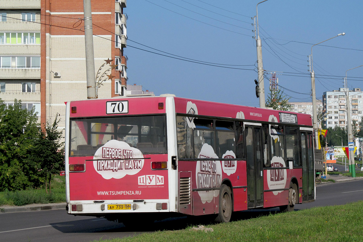 Пензенская область, Mercedes-Benz O405N2 № АУ 733 58