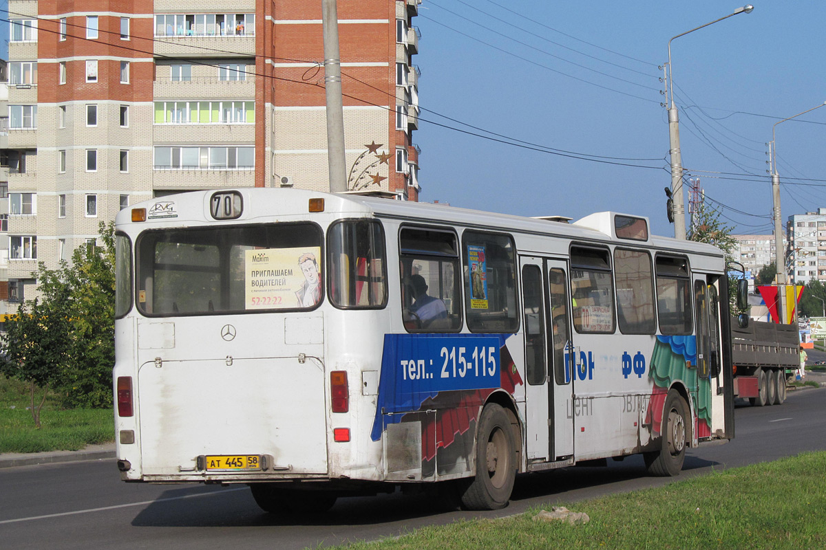 Пензенская область, Mercedes-Benz O305 № АТ 445 58